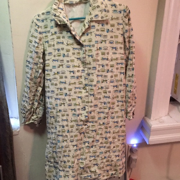 vintage shirt dress
